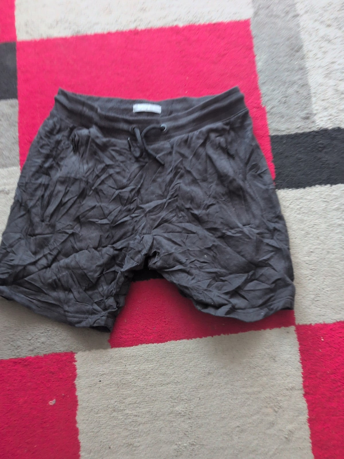Nutmeg Small Black Sweat Shorts