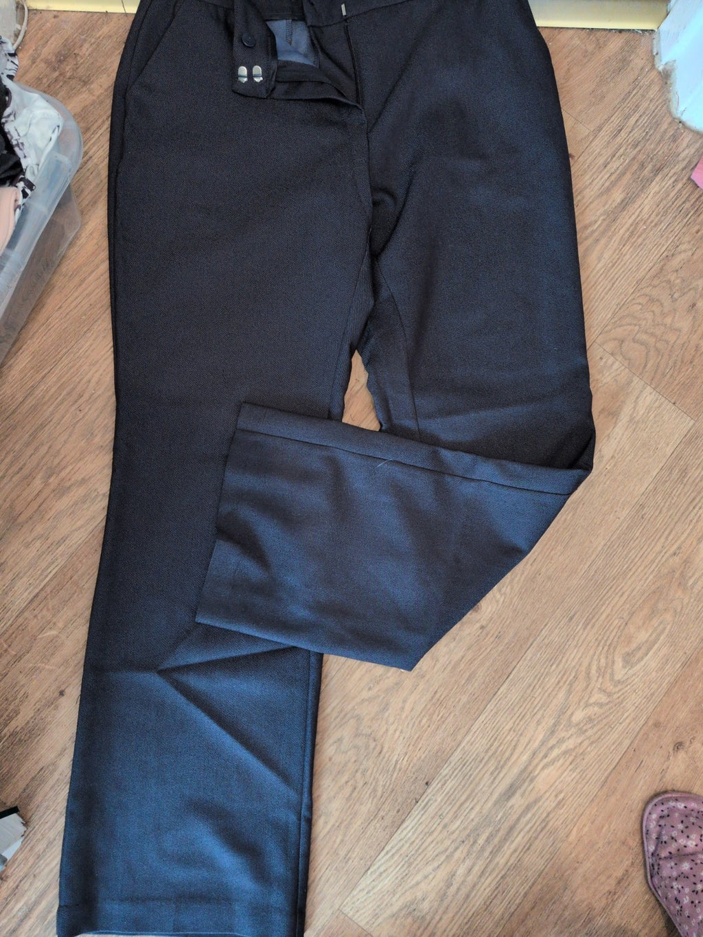 Next 12r Dark Grey Smart Trousers