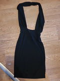 Ladies I Saw It First Size 8 Black Halterneck Top