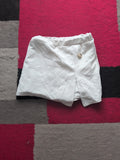 Ladies Boohoo Size 10 White Skort