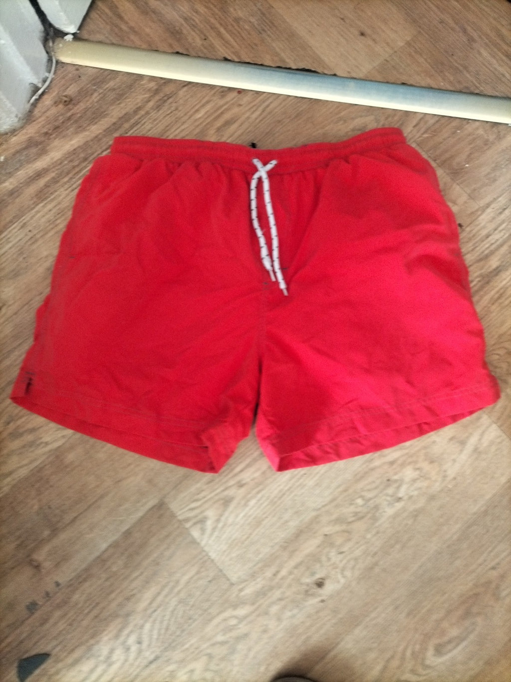 Tu Large Red Elasticated Swim Shorts