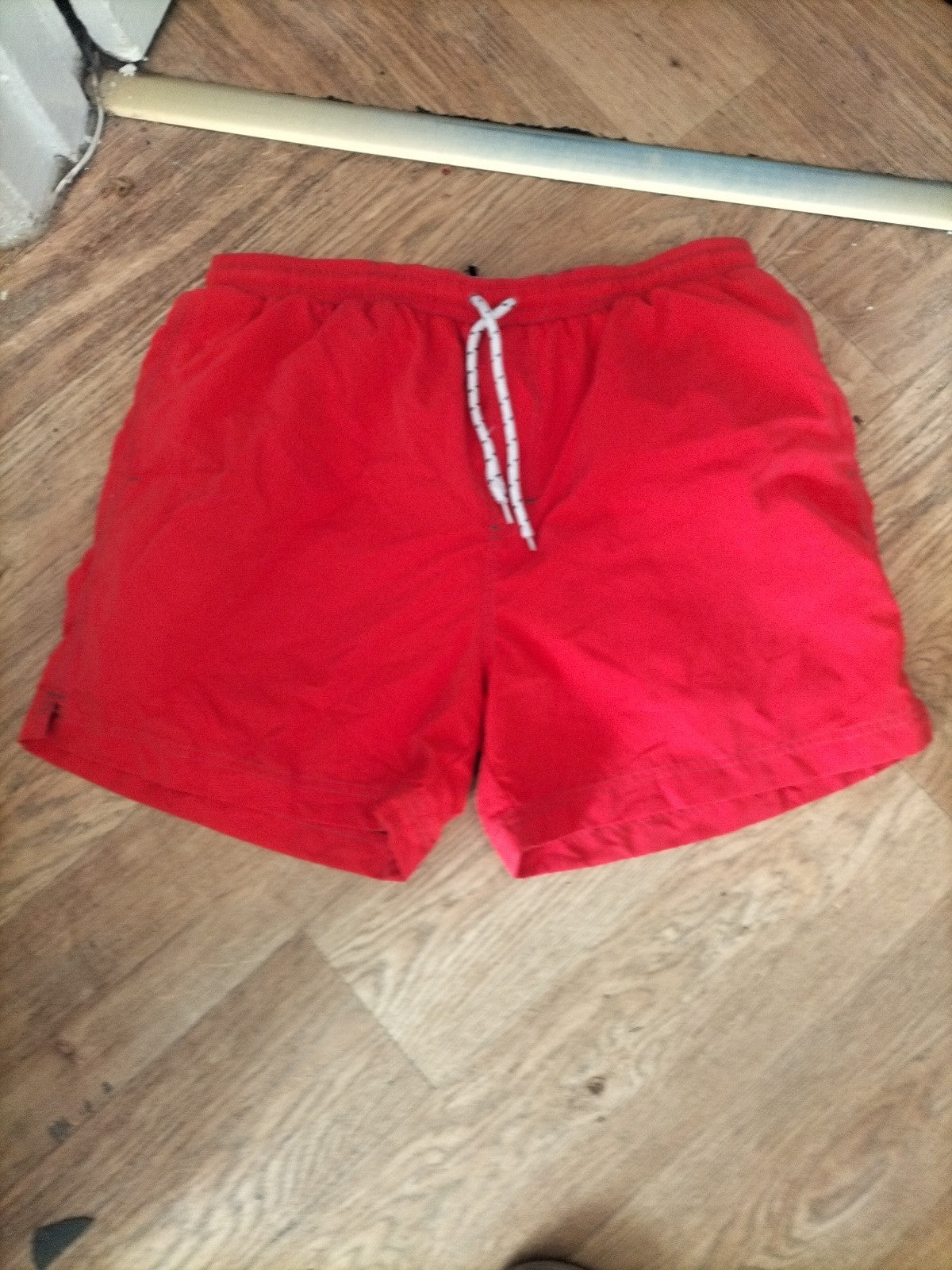 Tu Large Red Elasticated Swim Shorts