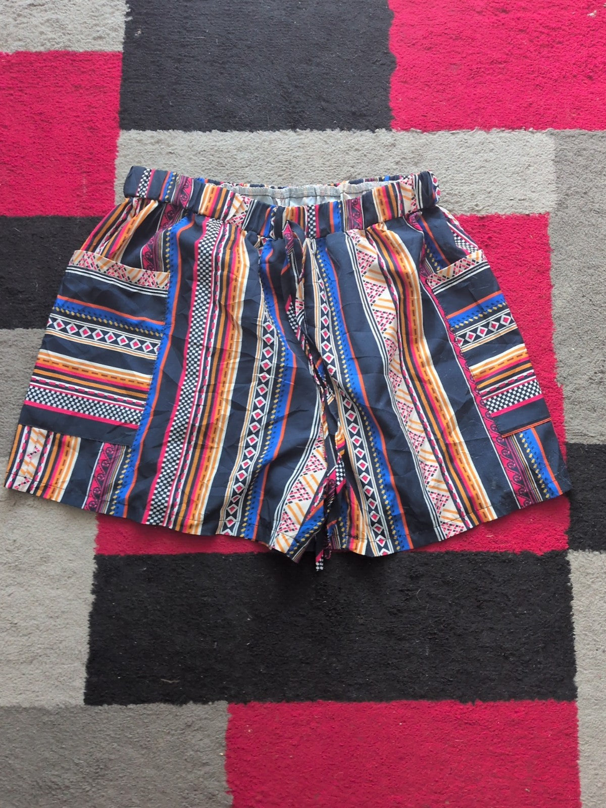 XL Multicoloured Lightweight Shorts