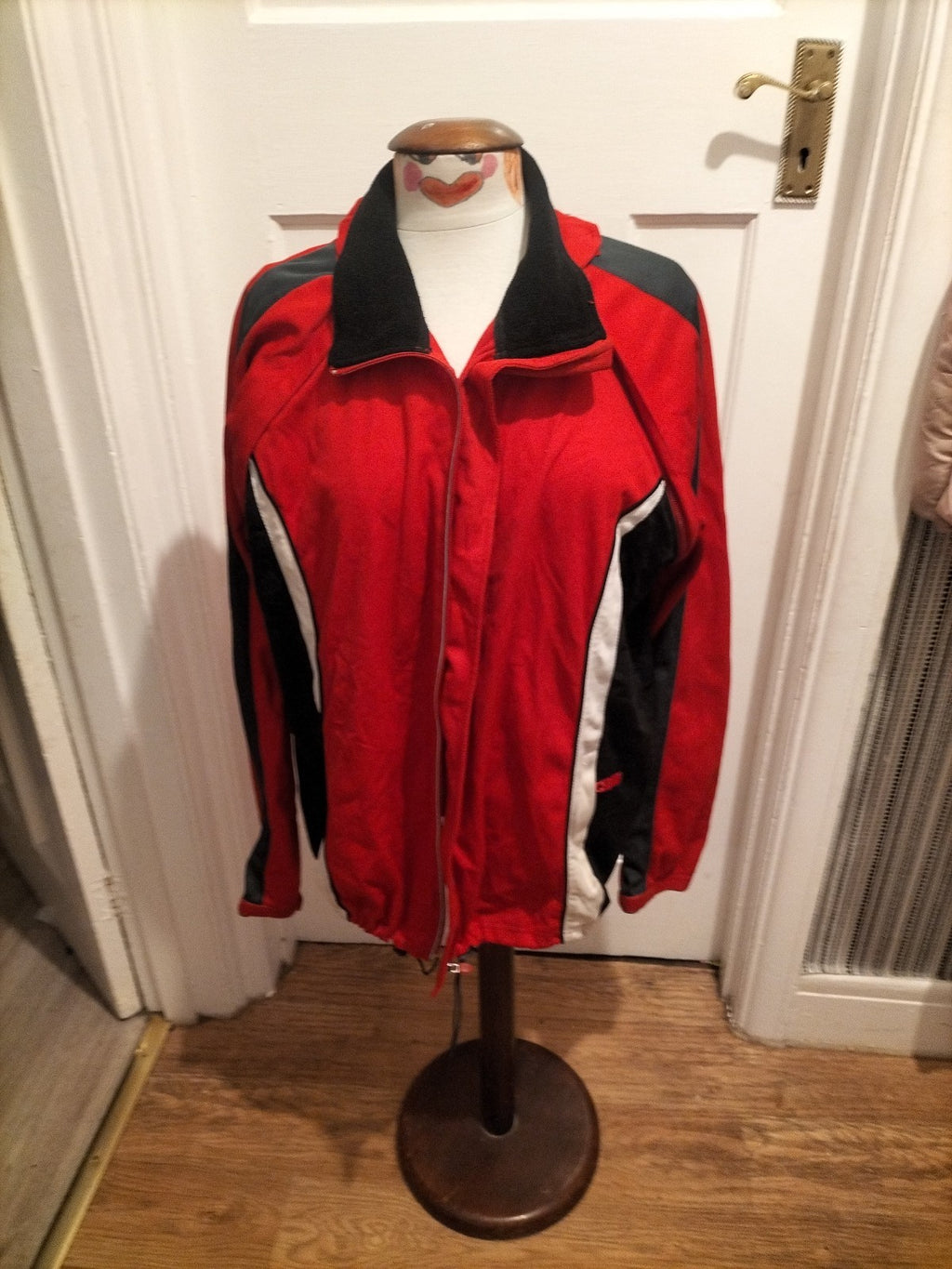 Unisex Crane Size XL Red Zip Through Jacket