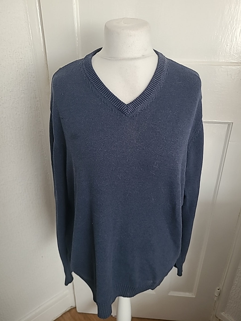 Mens Maine Blue XL Pullover Jumper