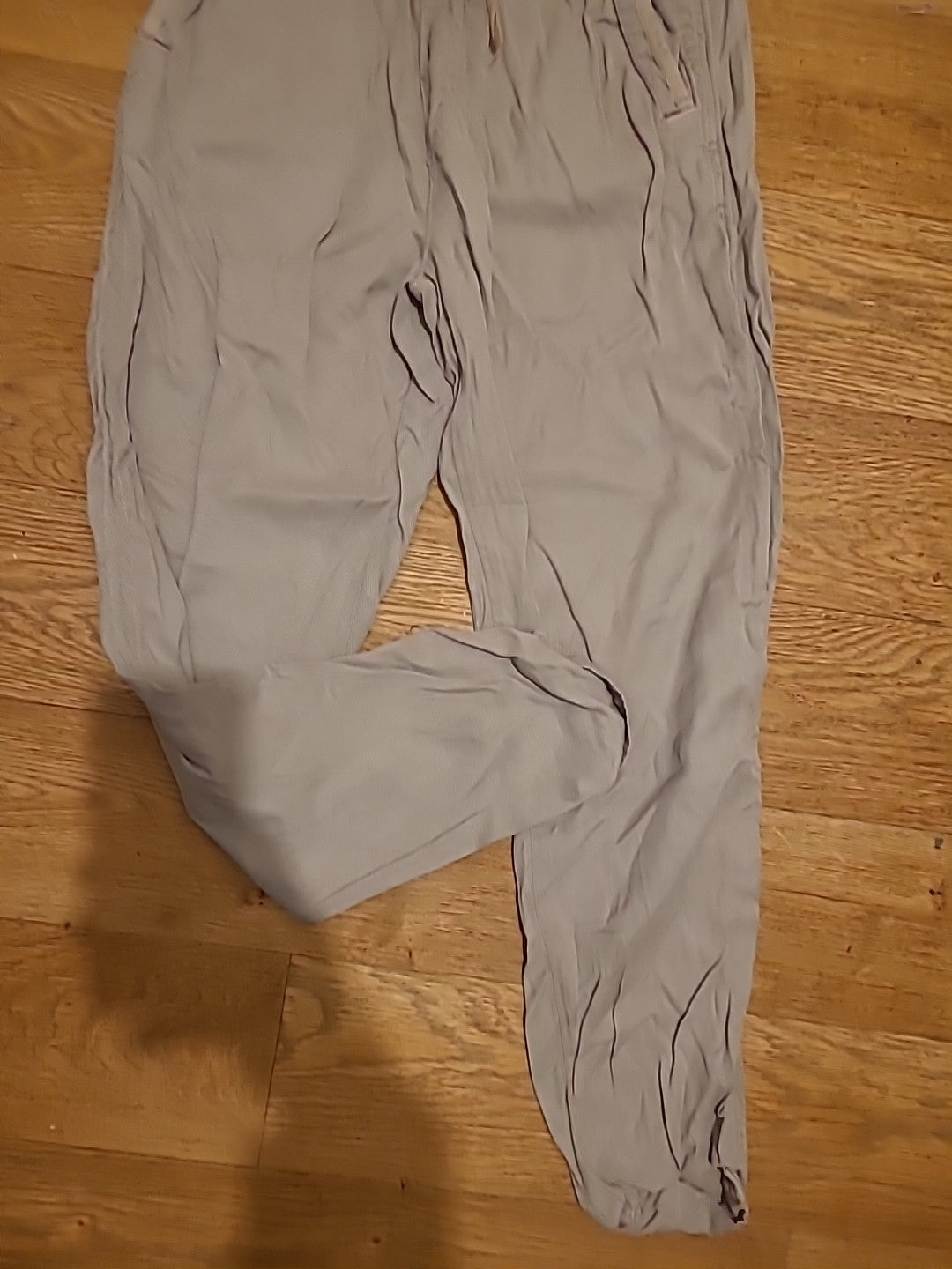 Mens Denim&Co Size 2XS Beige Elasticated Trousers