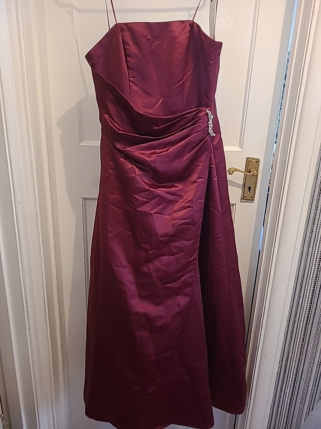 Brand New Ladies Wedding Collection Size 10 Purple Bridesmaid Dress