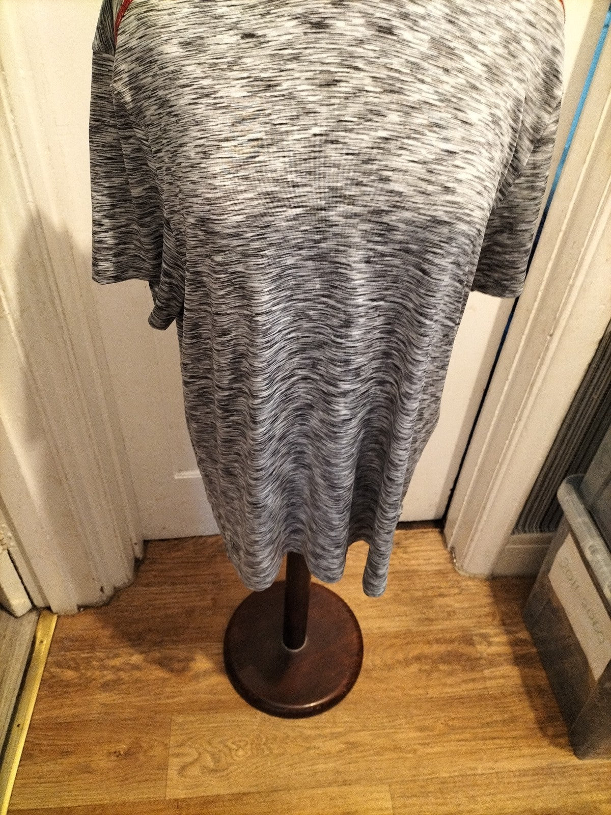 Ladies RBX Size Large Grey Fleck Short Sleeved Tshirt