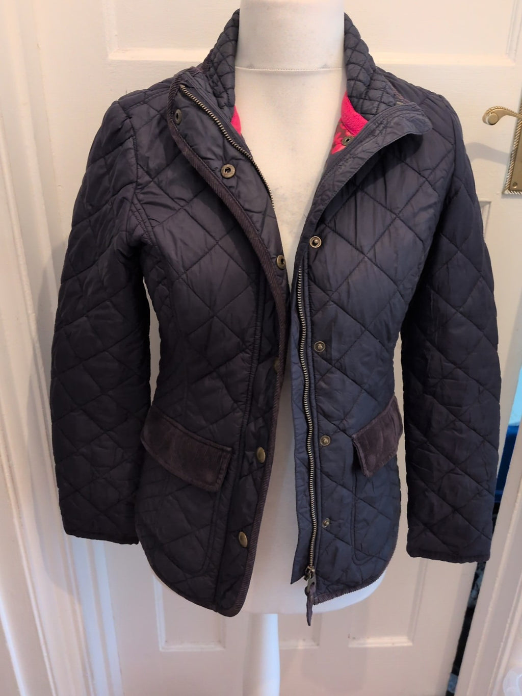 Joules 8 Navy Full Zip Long Sleeve Jacket