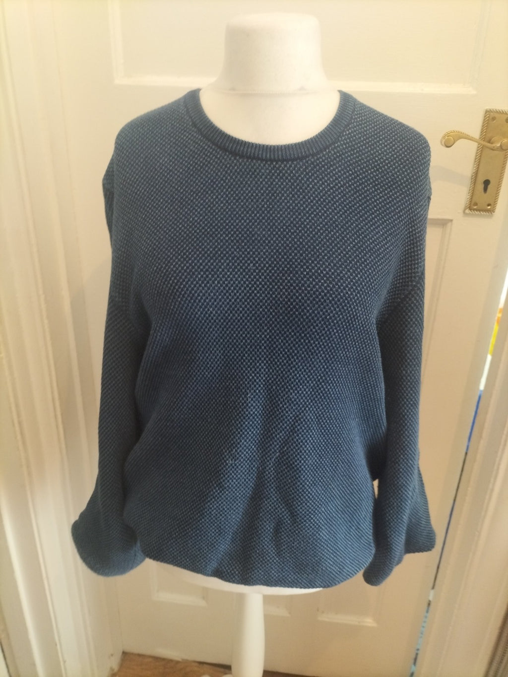 French Connection Large Regular Navy Long Sleeve Jumper