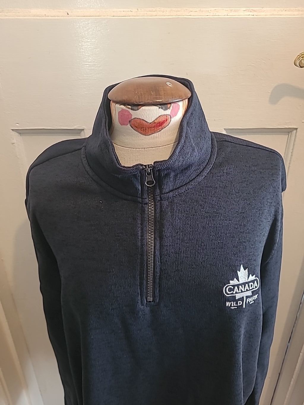 Mens Atlas Size XL Navy Long Sleeved Pullover Jumper