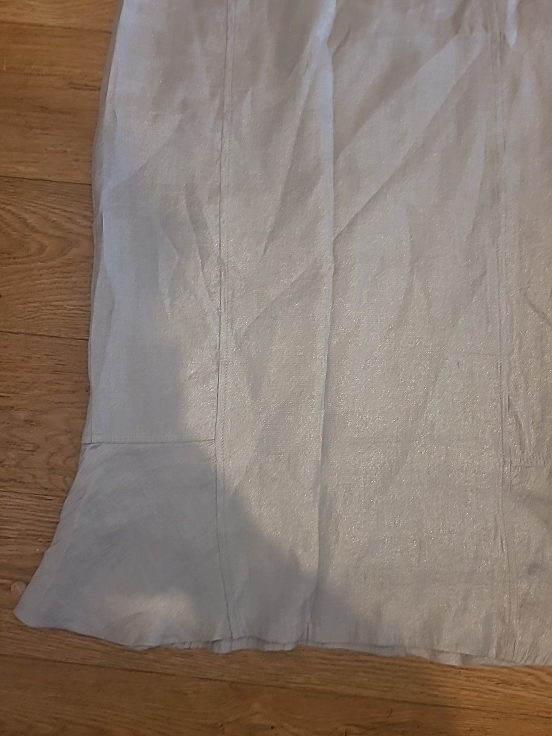 Ladies Size 10 Grey Lined Pencil Skirt