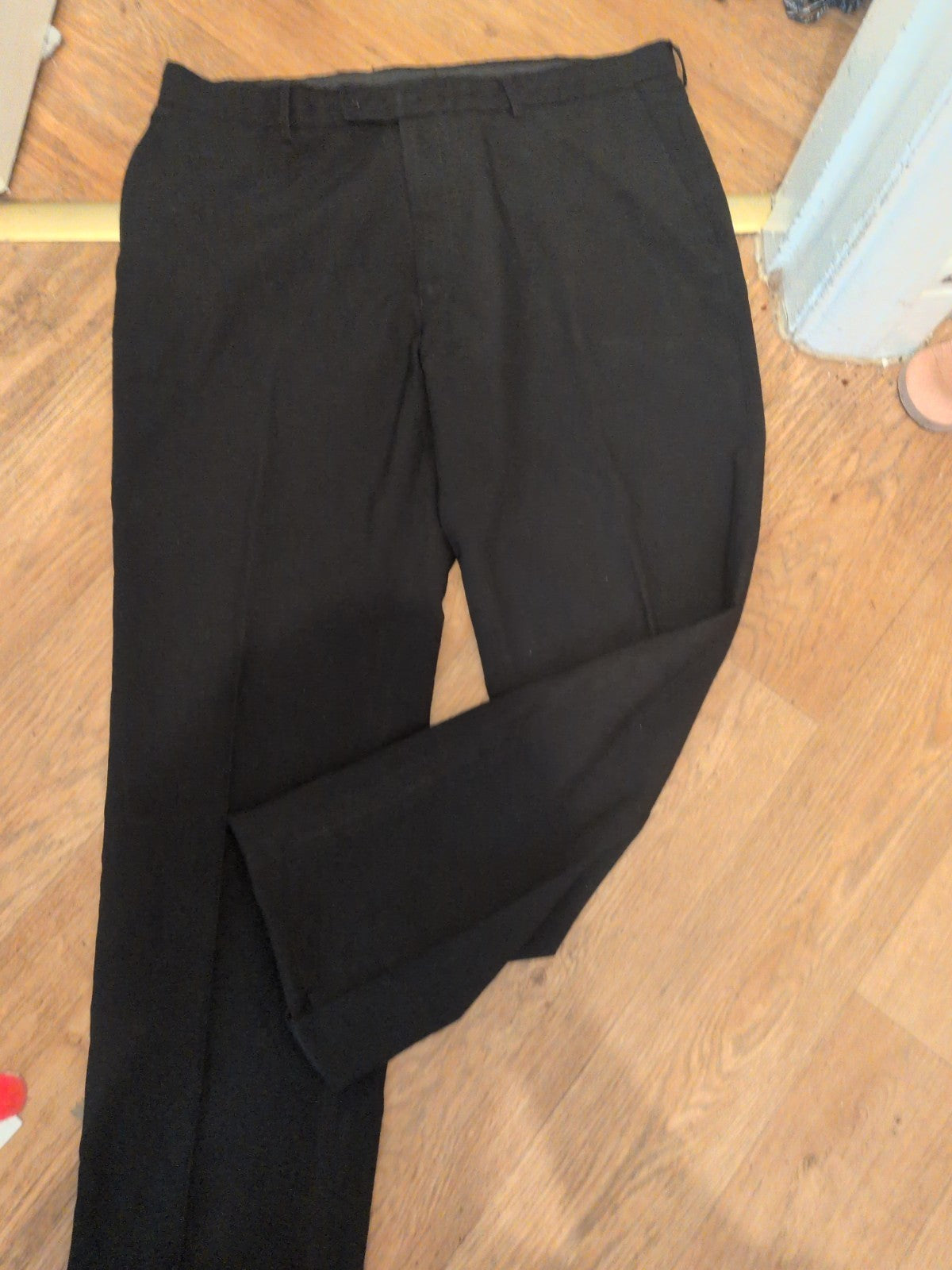 George 40/31 Black Smart Trousers
