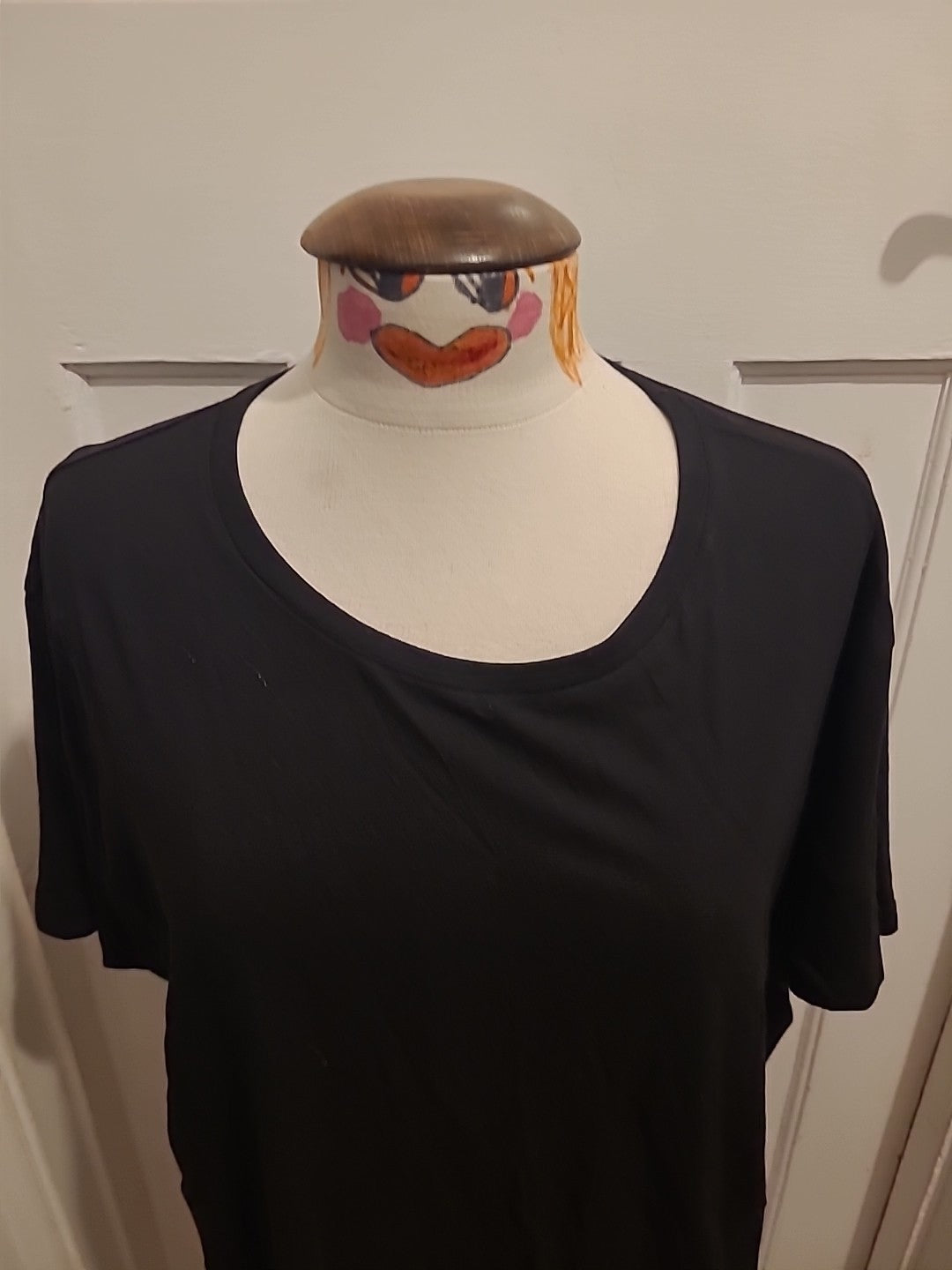 Mens Primark Size 2xl Reg Fit Black Short Sleeved Tshirt