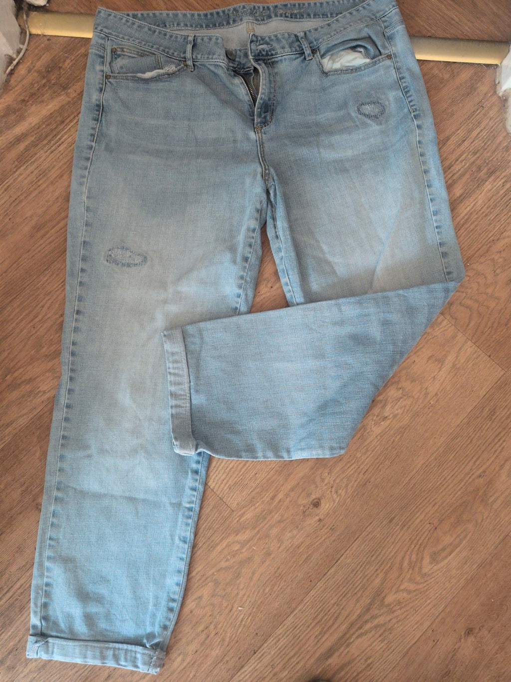 Indigo Collection 16 Long Boyfriend Jeans