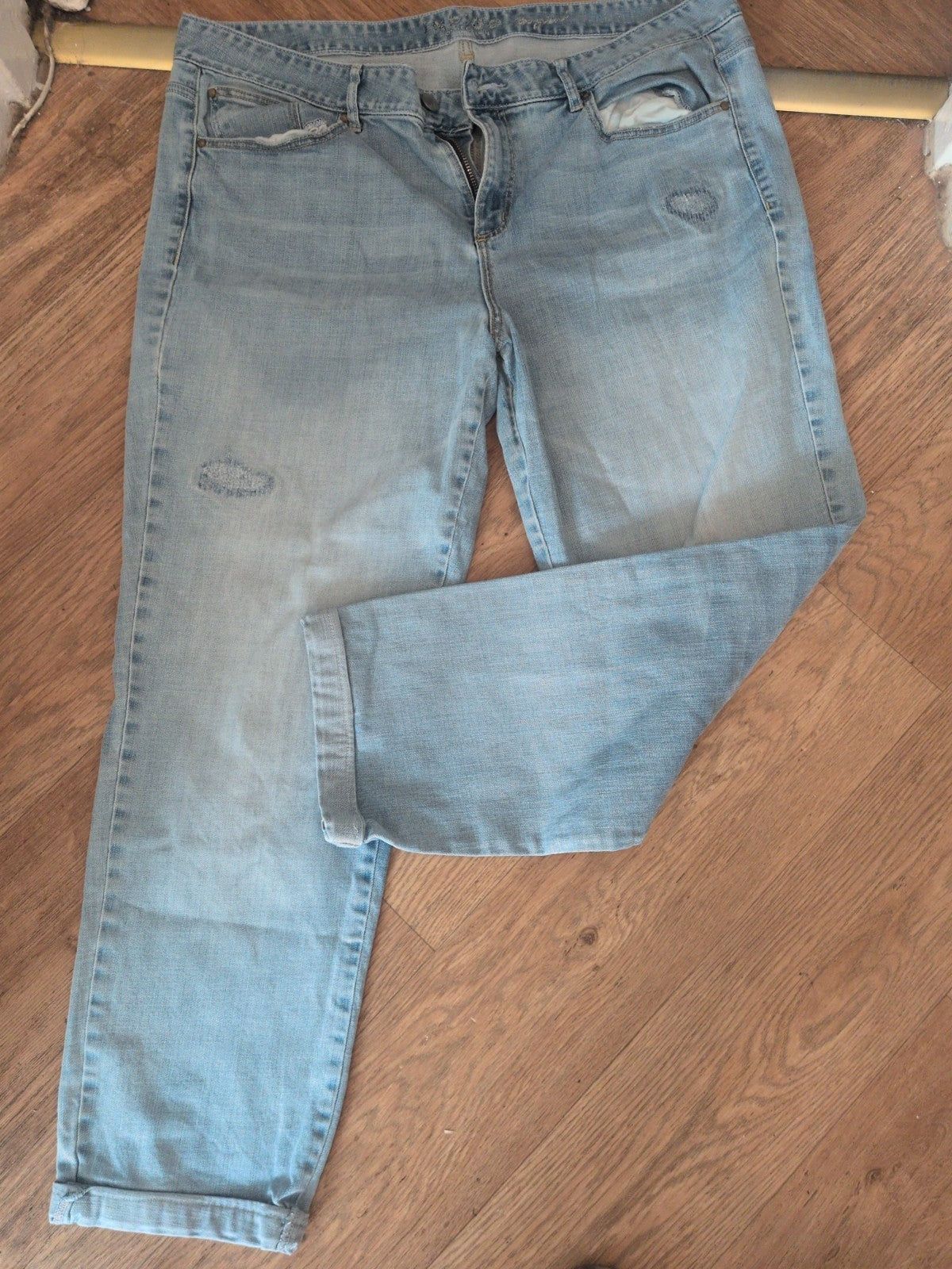 Indigo Collection 16 Long Boyfriend Jeans