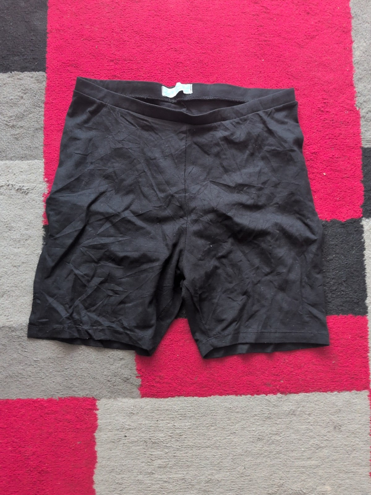 Primark 10/12 Small Black Biker Shorts
