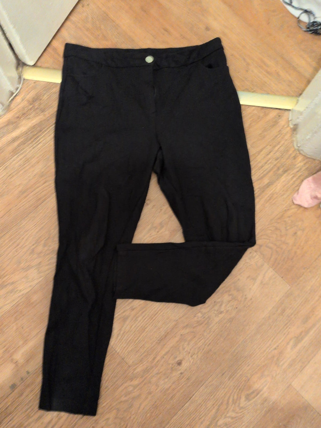 F&F 16R Black Stretch Trousers