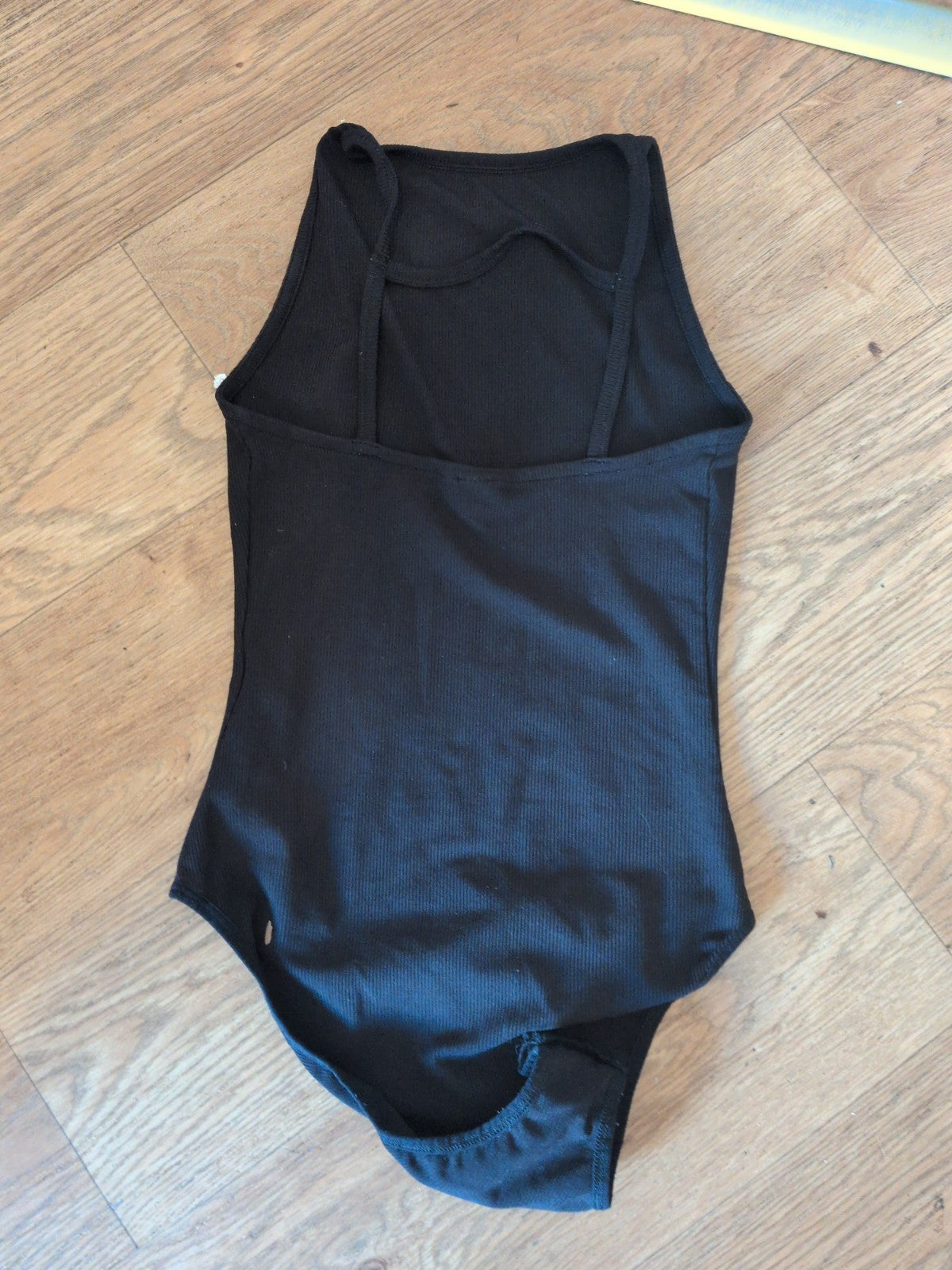 Ladies Topshop Size 6 Black Sleeveless Bodysuit