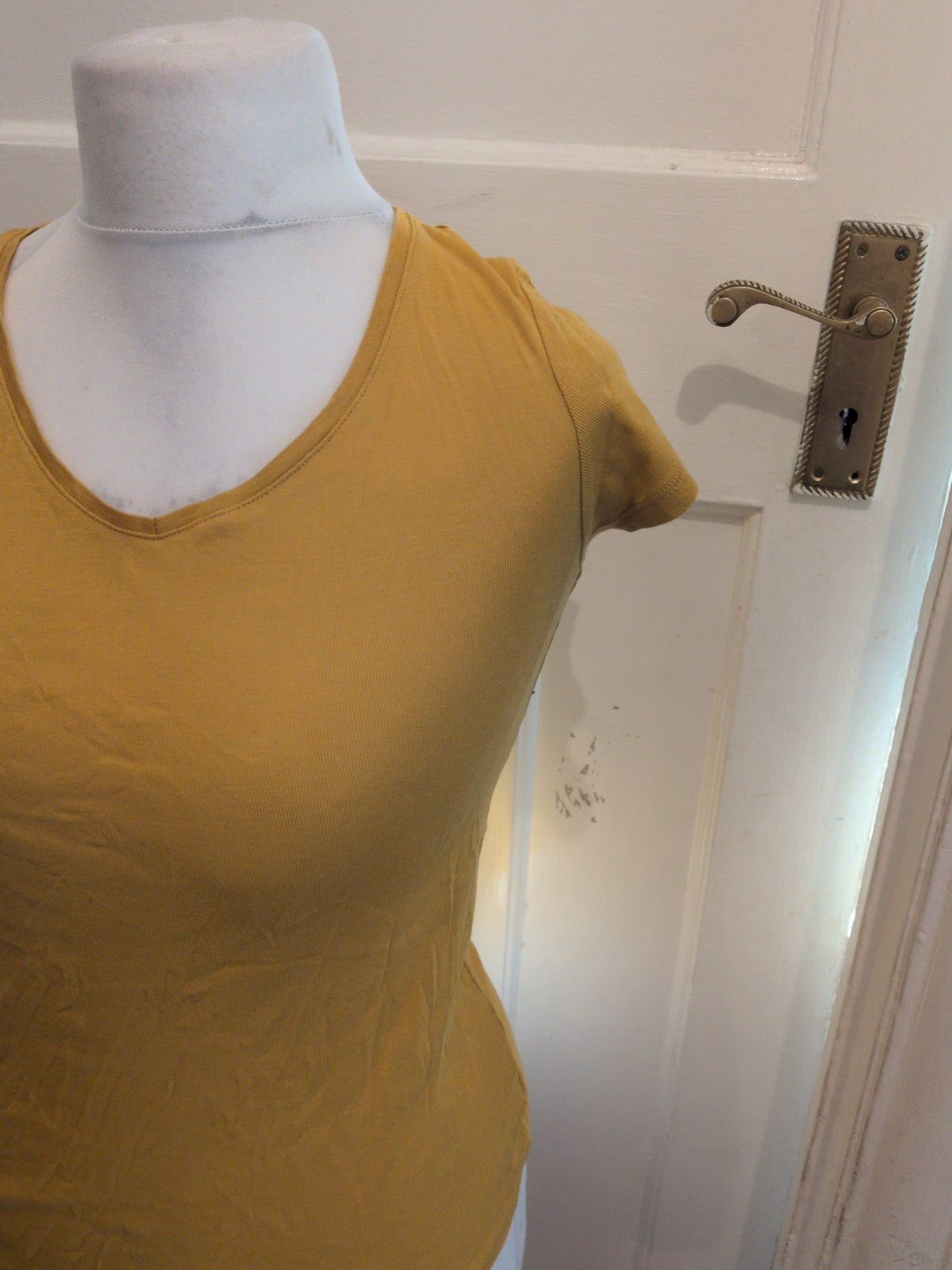 Peacocks 12 Dark Yellow Short Sleeve T-shirt