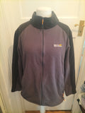 Regatta XL Grey And Black Long Sleeve Full Zip Jumper