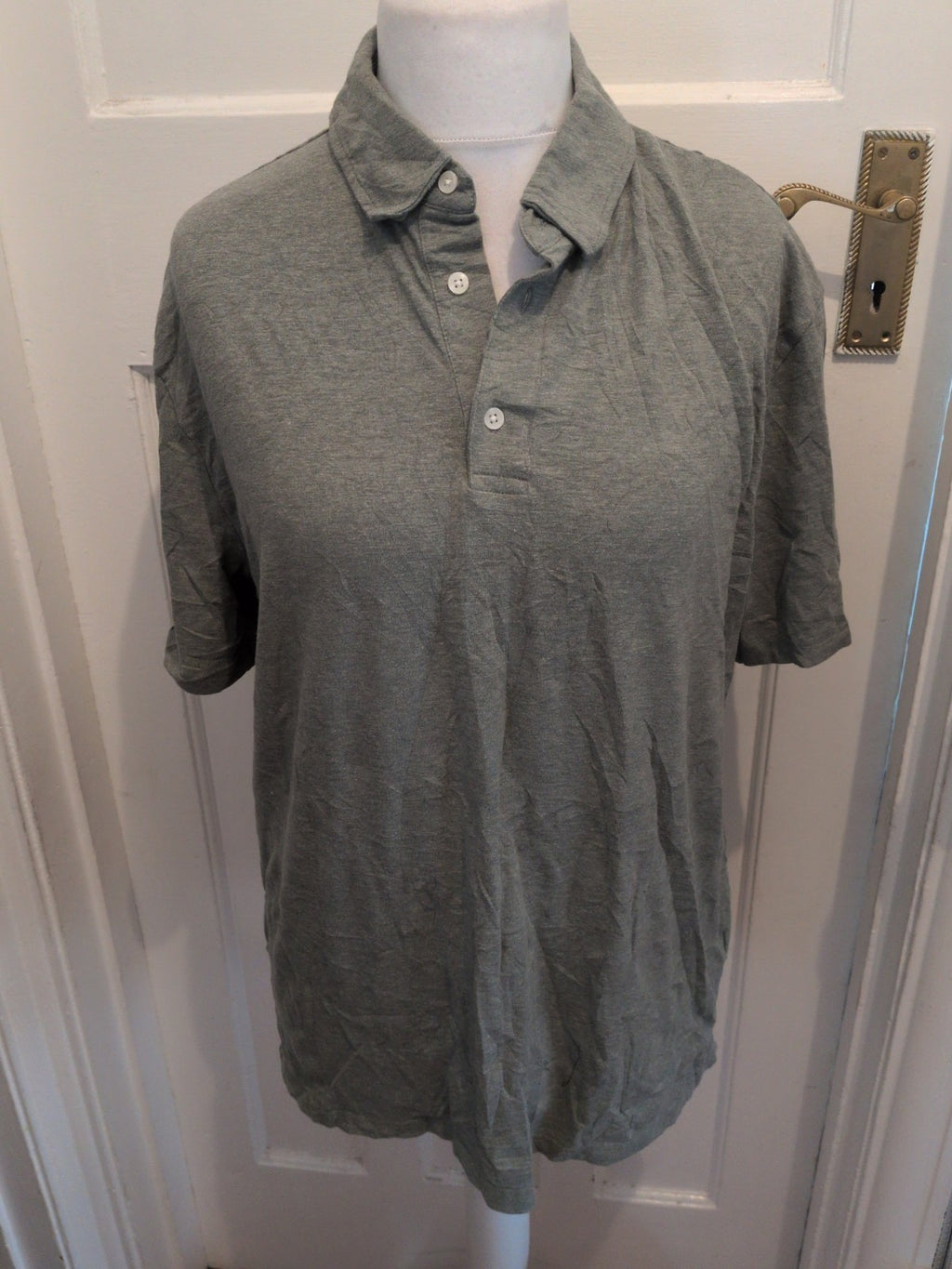 Jachs New York Pima Cotton Blend XL Green Short Sleeve Polo