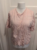 M&S 16 Pink Ladies T-shirt Short Sleeve