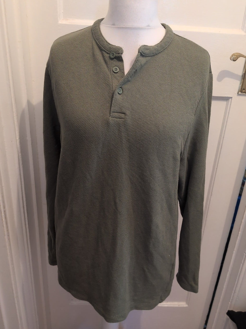Primark XL Green Long Sleeve Top