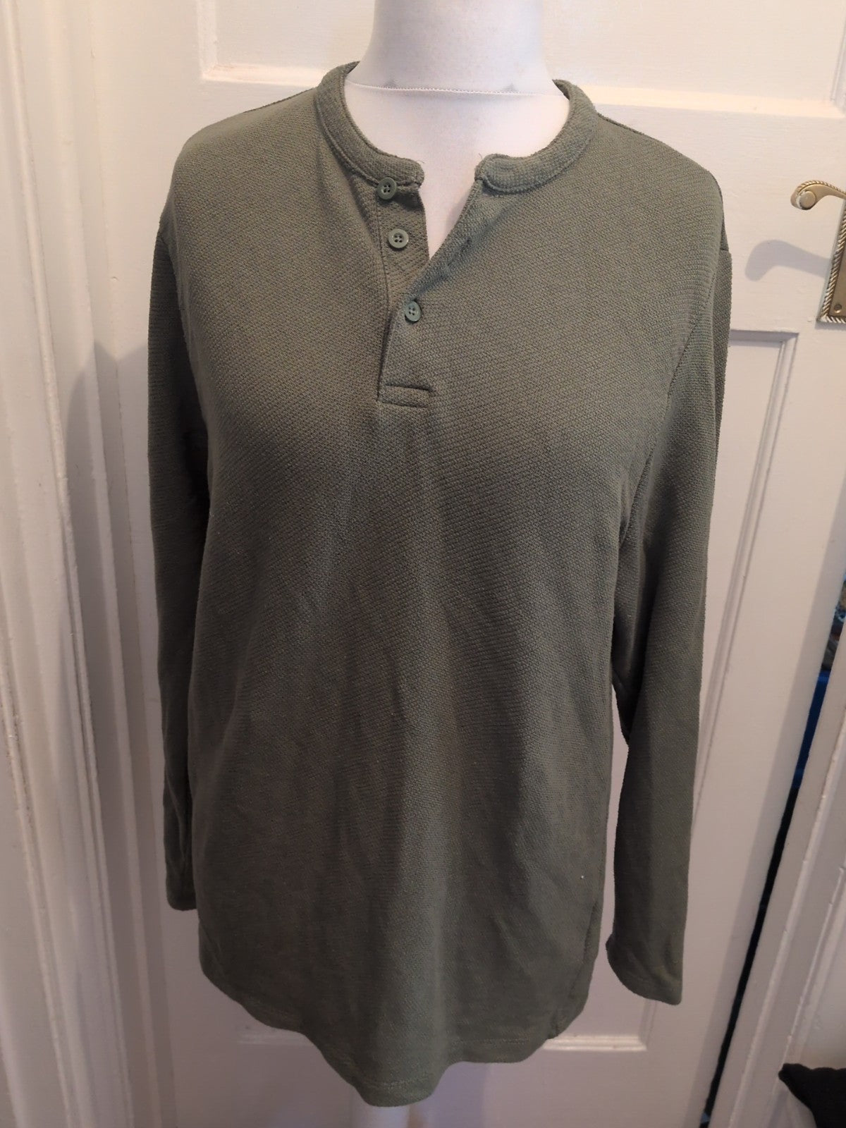 Primark XL Green Long Sleeve Top