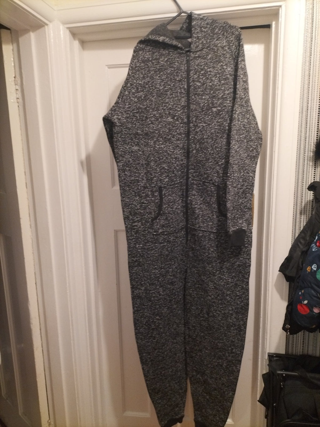 Mens Fluid Size Large All In One Grey Fleck
