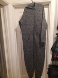 Mens Fluid Size Large All In One Grey Fleck