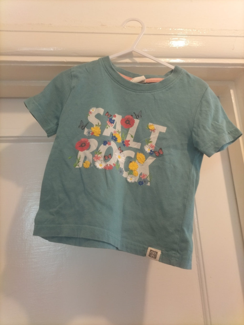 Girls Saltrock 2-3 Years Floral Tshirt