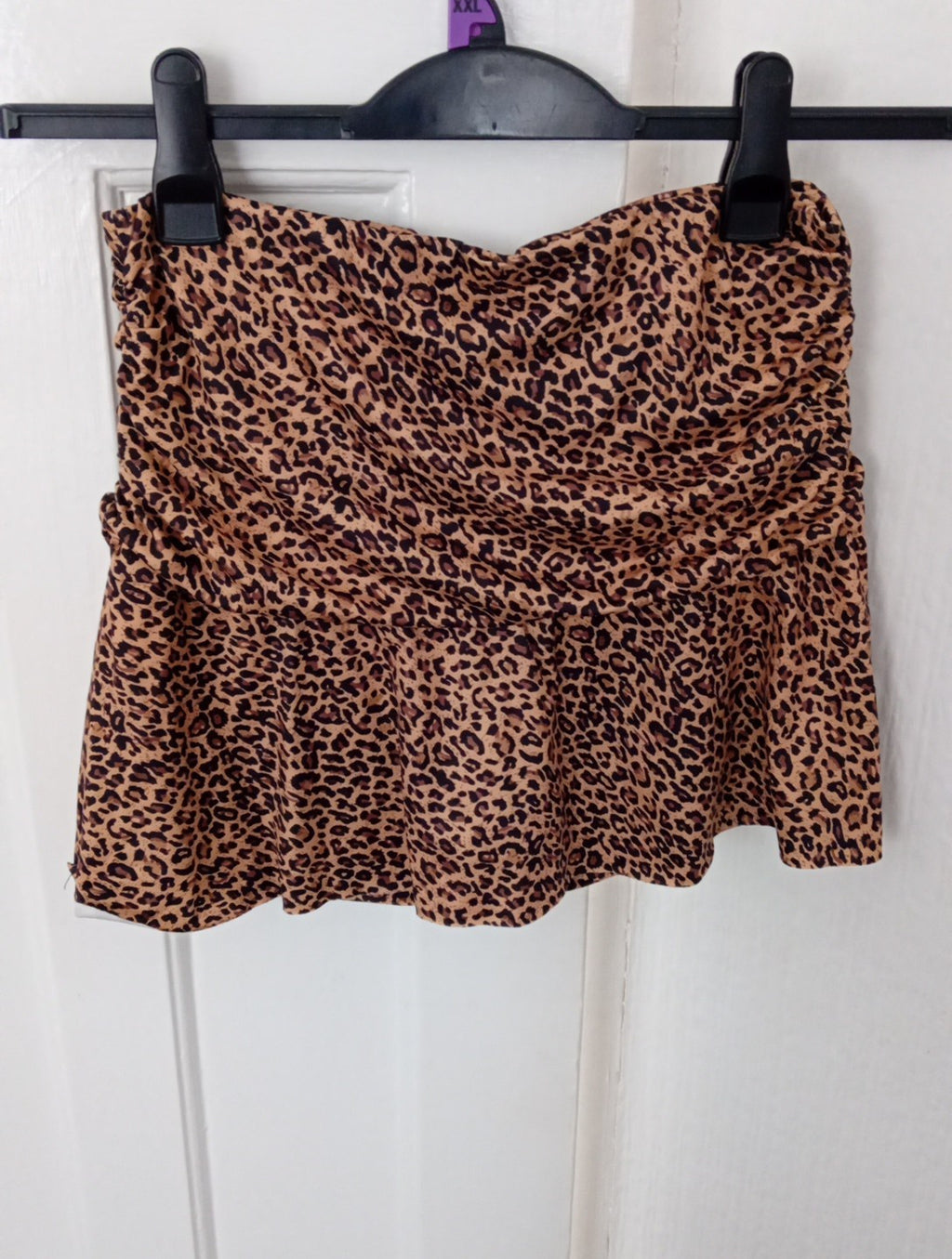 Ladies Skort Leopard Print Size Med Shein