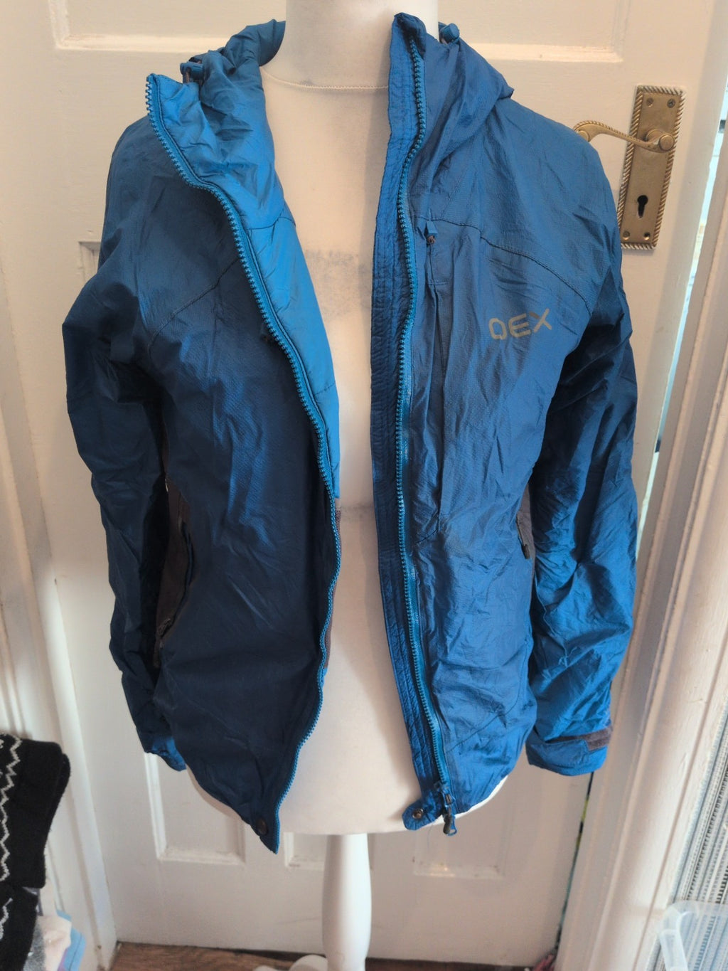 OEX XS Blue Rain Coat Jacket