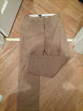 Mens J.Crew Size 32" Camel Urban Slim Chino Small Marks