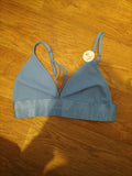 Brand New Ladies Primark Size 10-12 Blue Bra