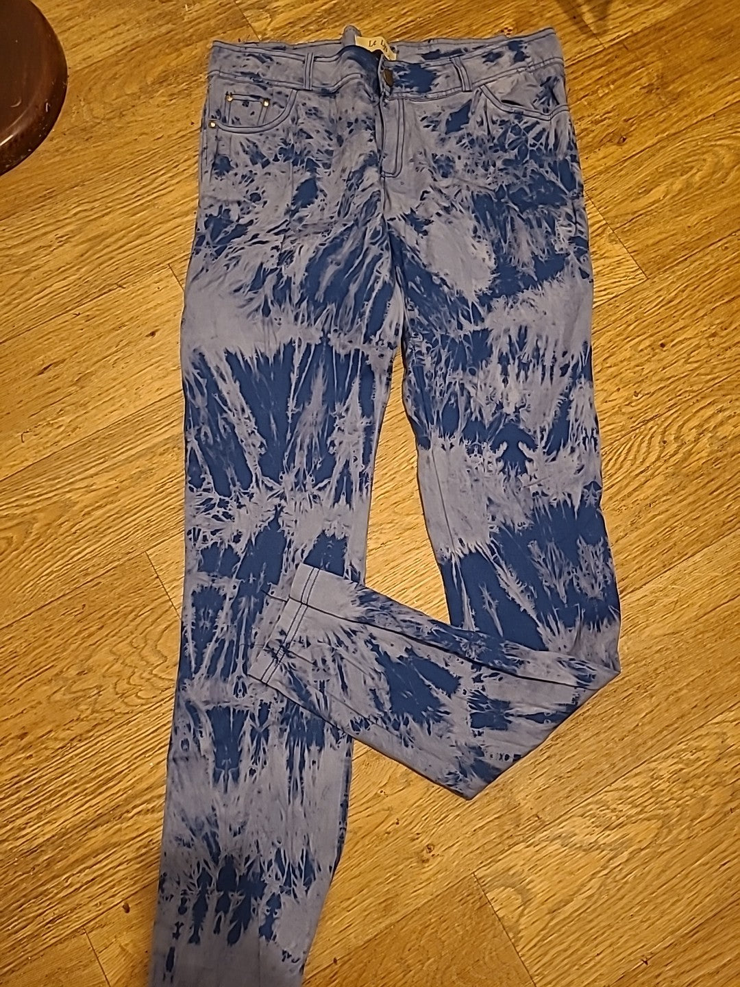 Ladies Le Lys Size Euro 44 Grey/Blue Jeggings