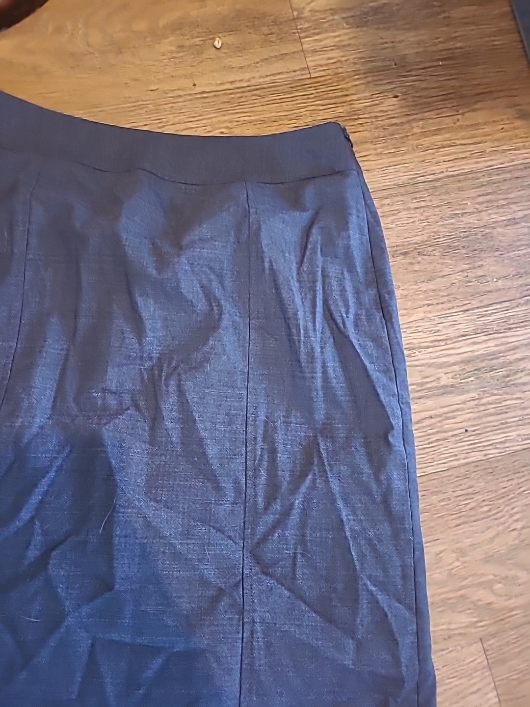Ladies East Size 10 Grey Midi Skirt