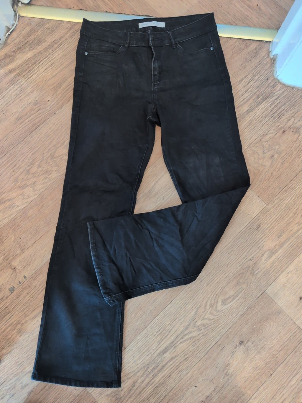 George 10 Black Bootcut Jeans