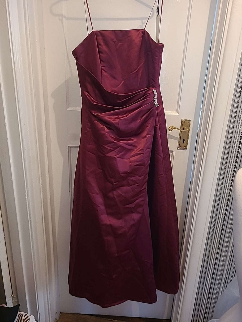 Brand New Ladies Wedding Collection Size 10 Purple Bridesmaid Dress