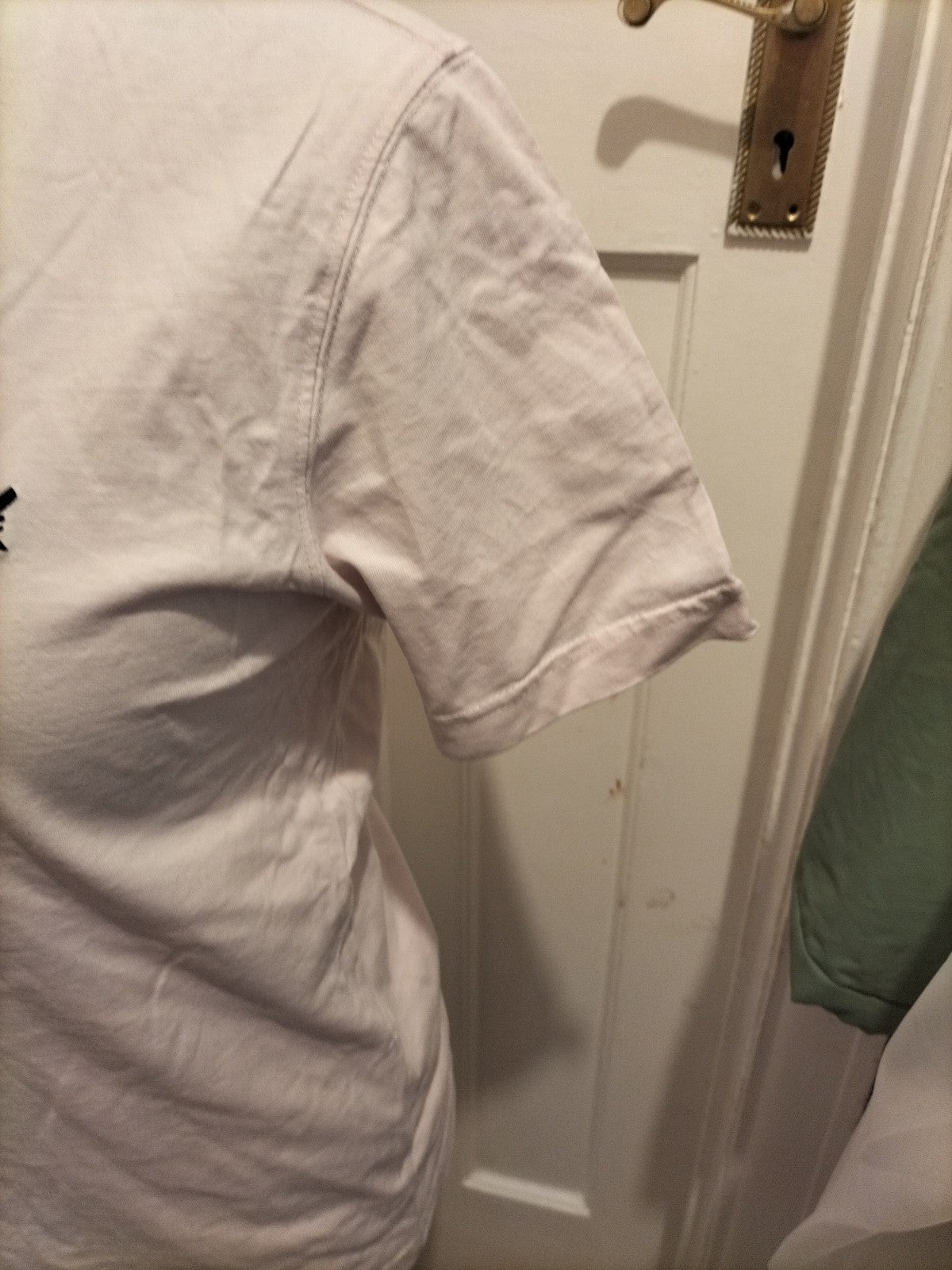 Mens Crew Clothing Size Medium Very Pale Pink Short Sleeved Tshirt