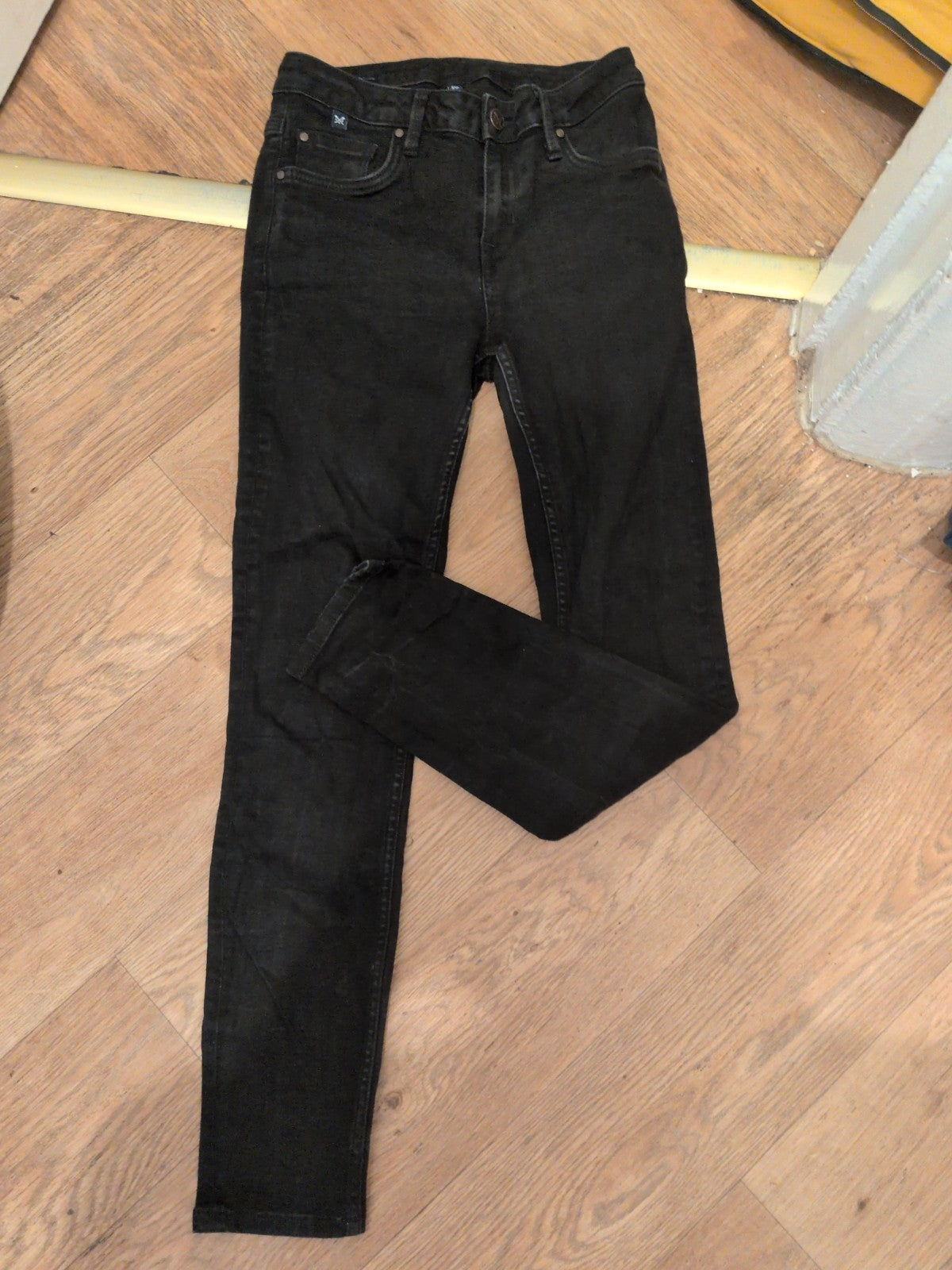 Crew Clothing 10 Short Black Skinny Fit Jeans