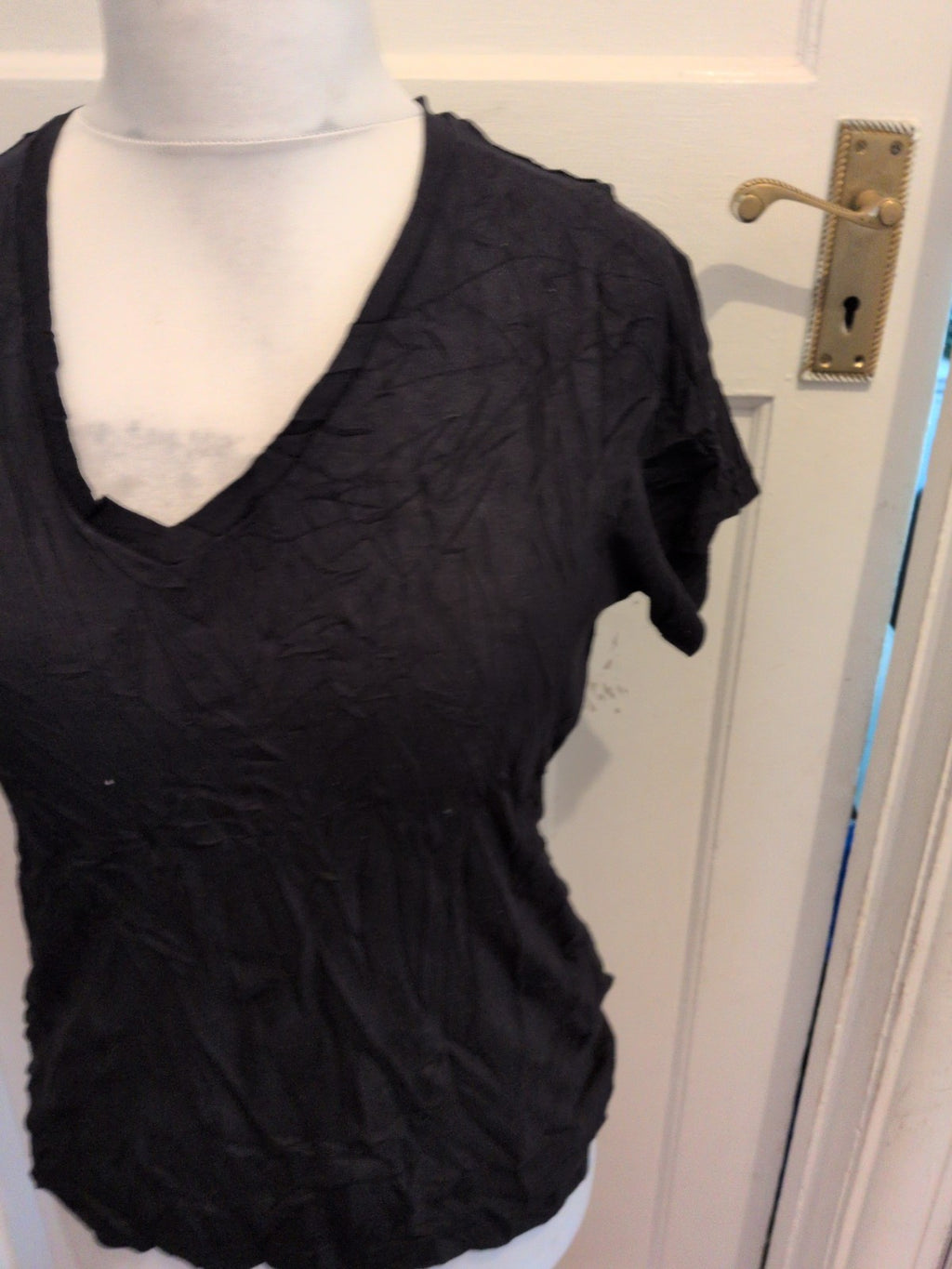 Primark Ref Fit Black T-shirt Ladies Medium