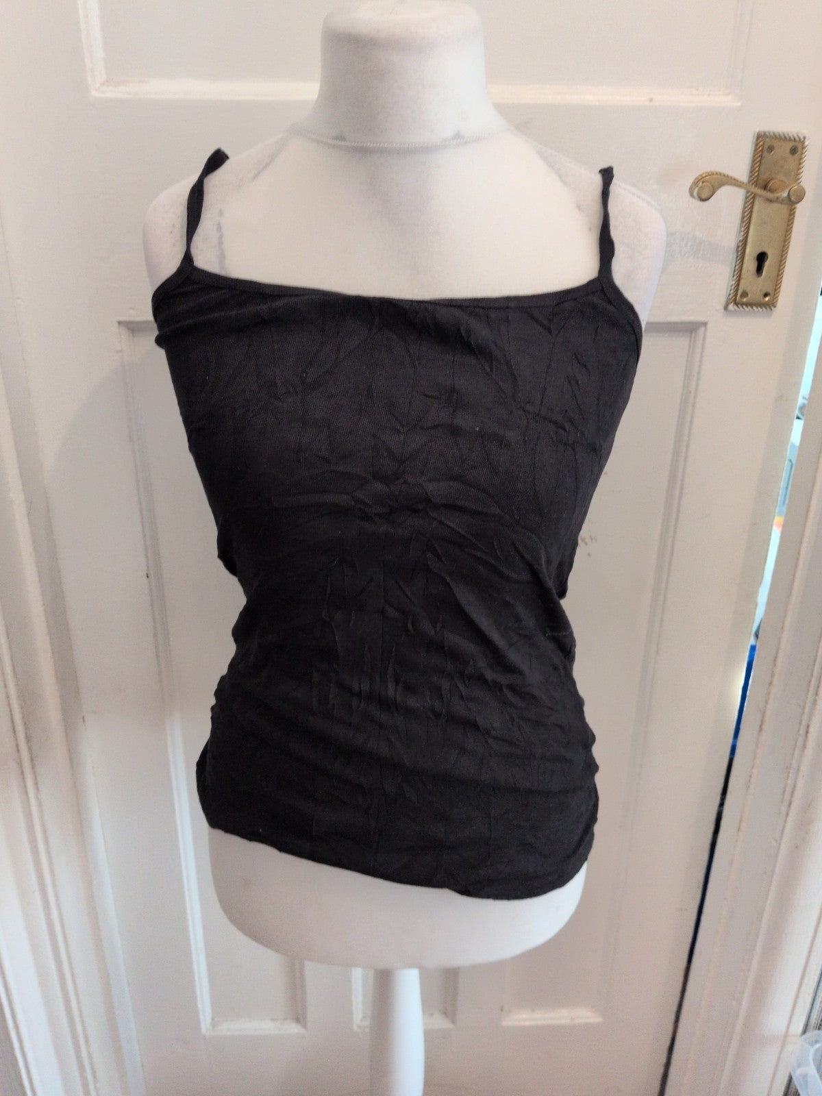 Capsule 12 Black Sleeveless T-shirt Cami