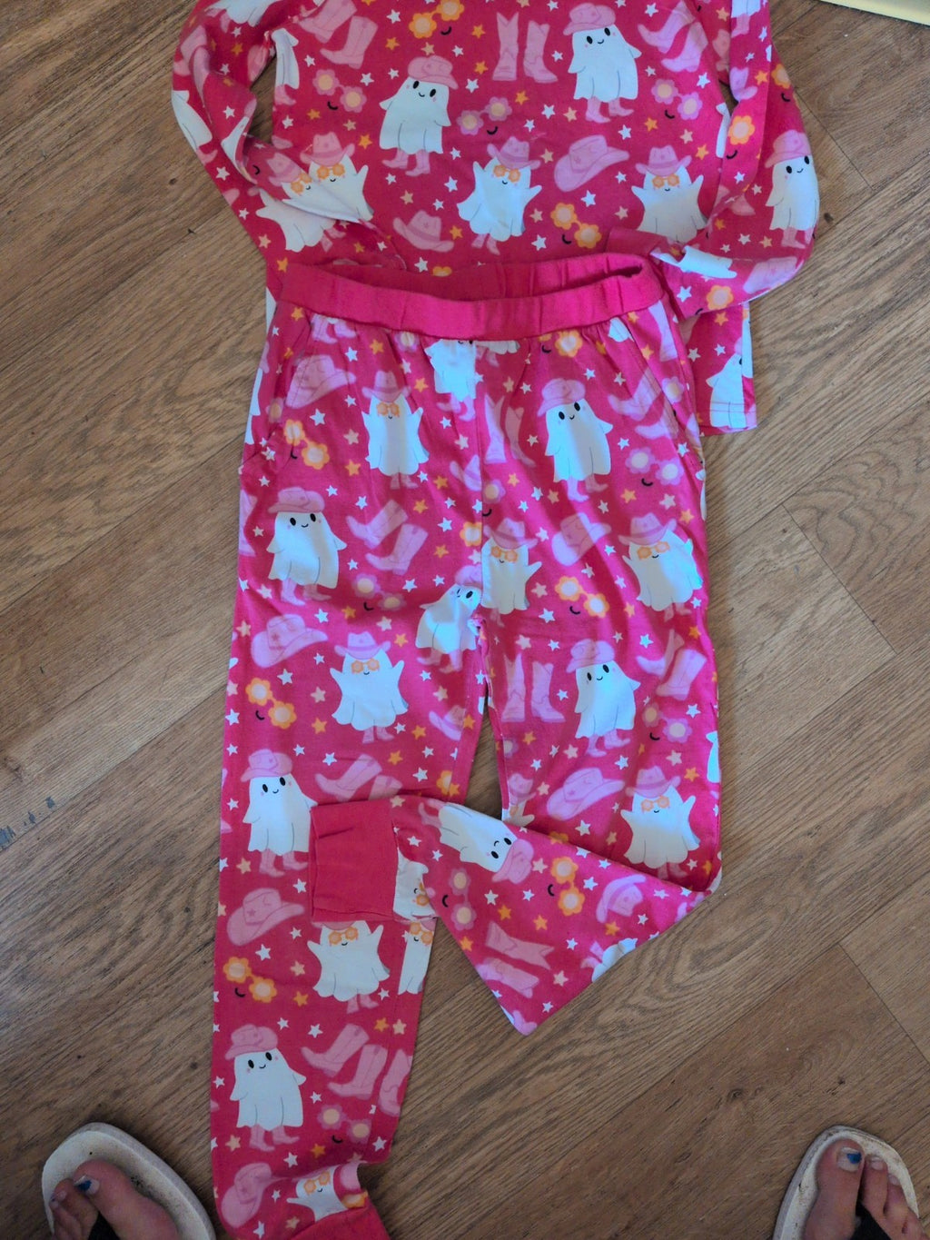 Originals 8-9 Years Pink Ghost Pyjama Set
