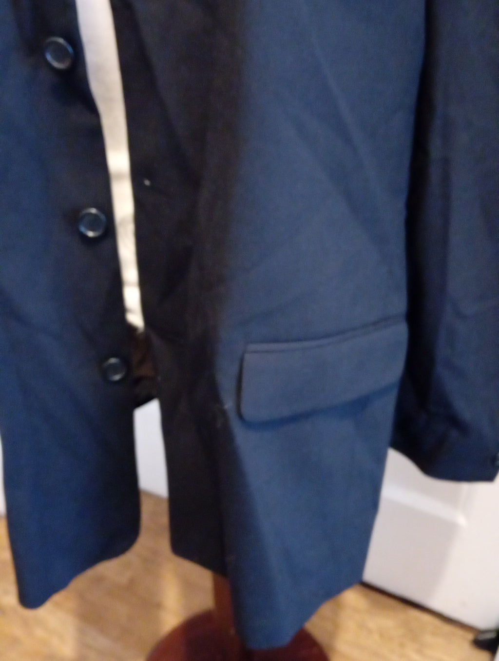 Men's Jonathan Adams Size 42in Black Padded Blazer