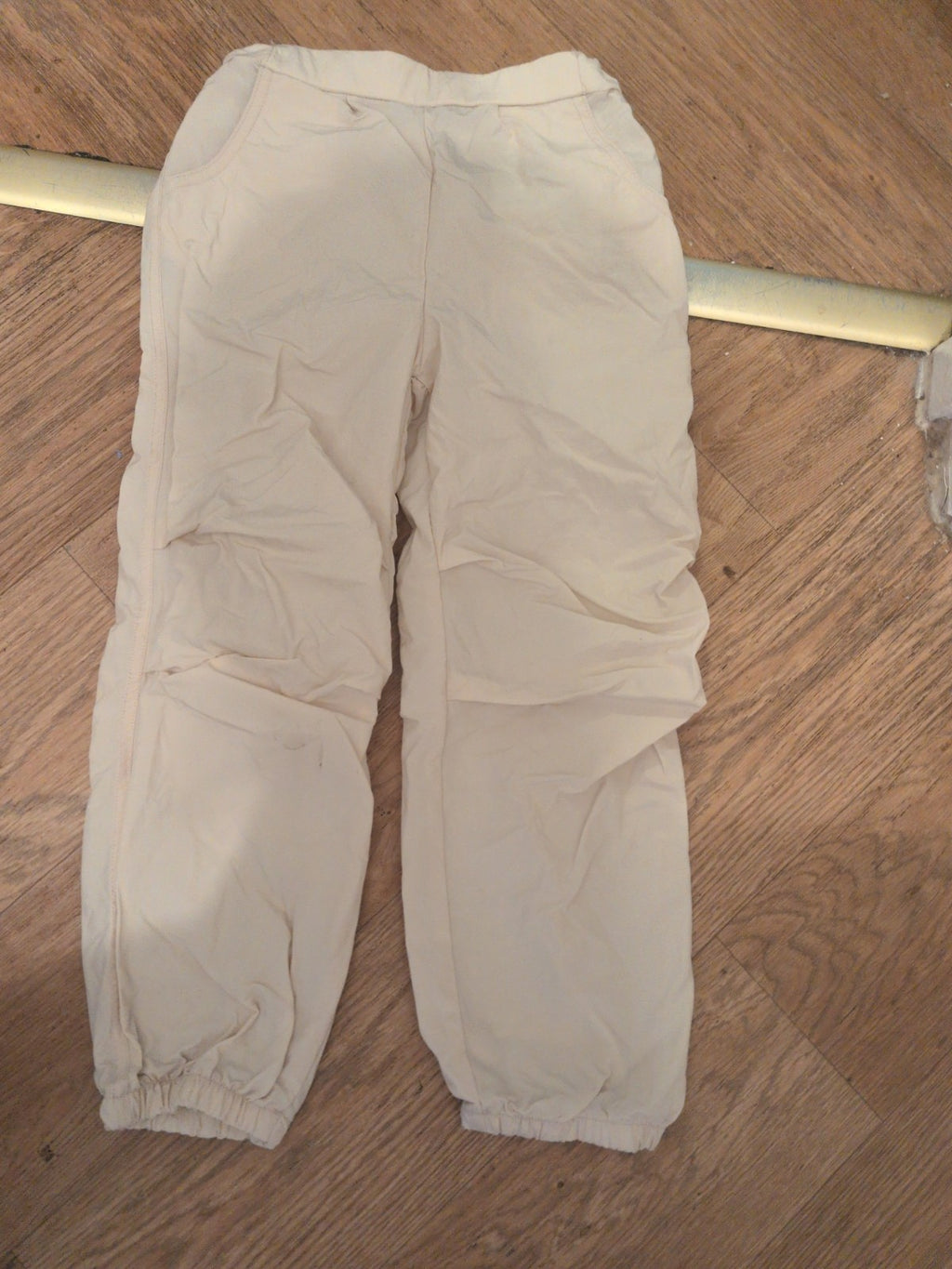 Matalan 4-5 Years Pale Beige Elasticated Trousers