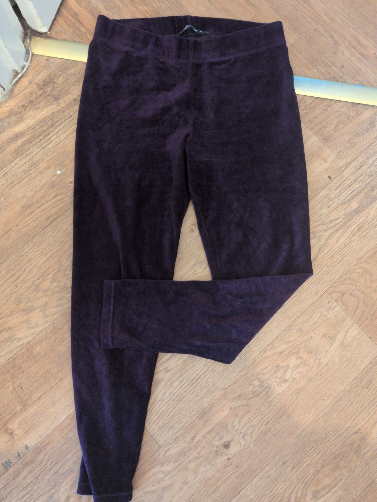 Bonmarche 12 Purple Elasticated Trousers