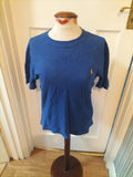 Mens Polo Ralph Lauren Size Small Royal Blue Pyjama Top