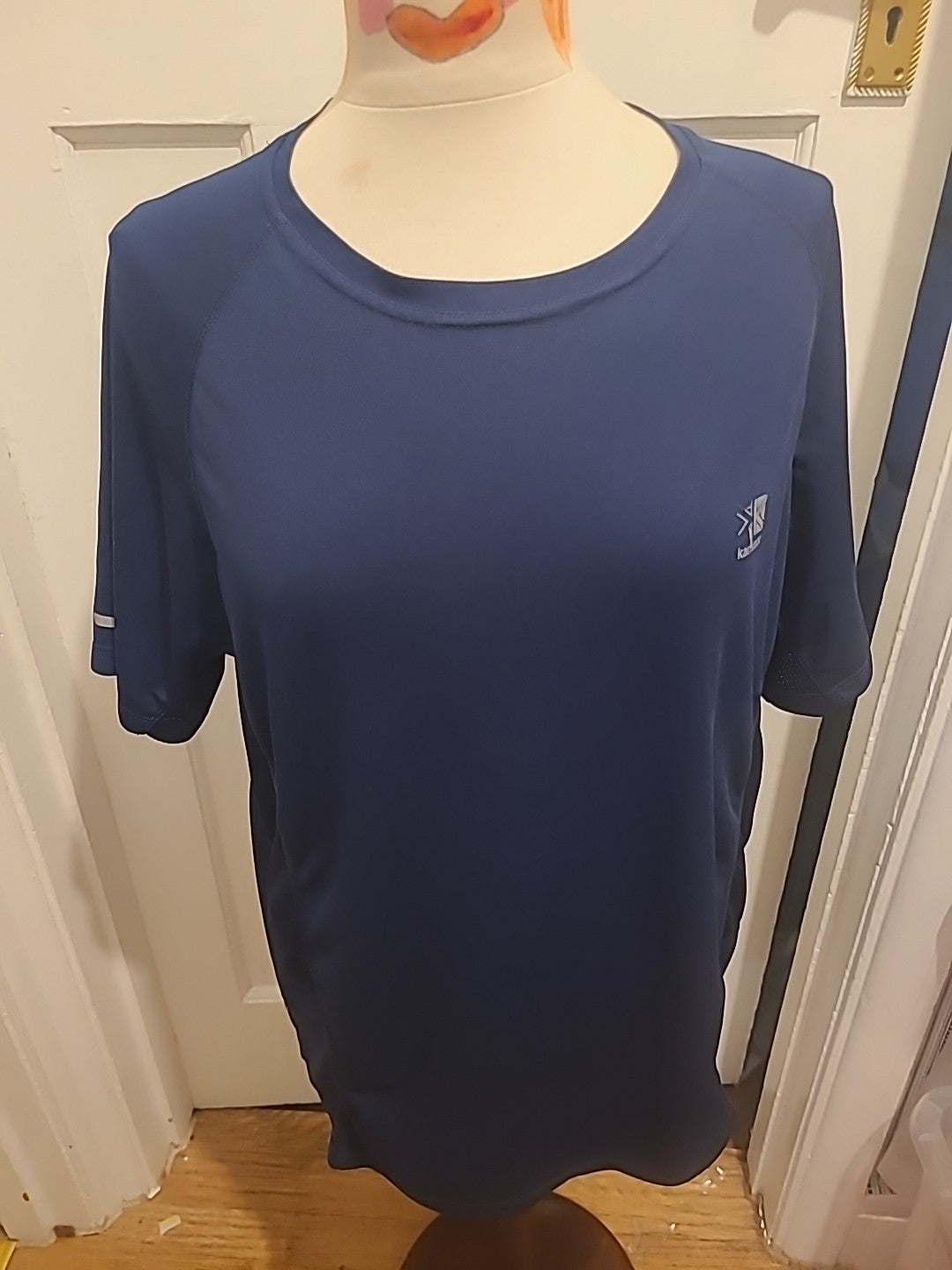 Mens Karrimor Size Medium Navy Short Sleeve Top
